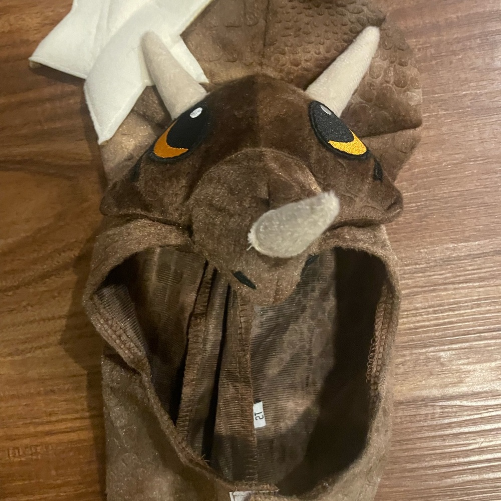 Toddler Tiny Triceratops 2T Halloween Costume - Picture 3 of 7